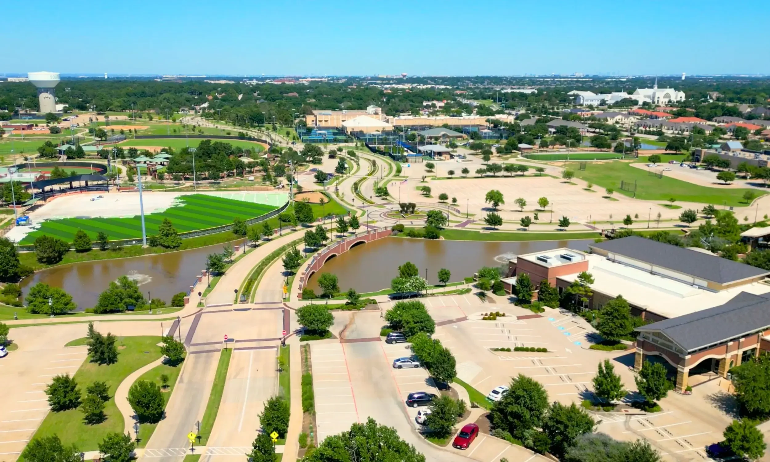 Artificial grass installation in Southlake, TX